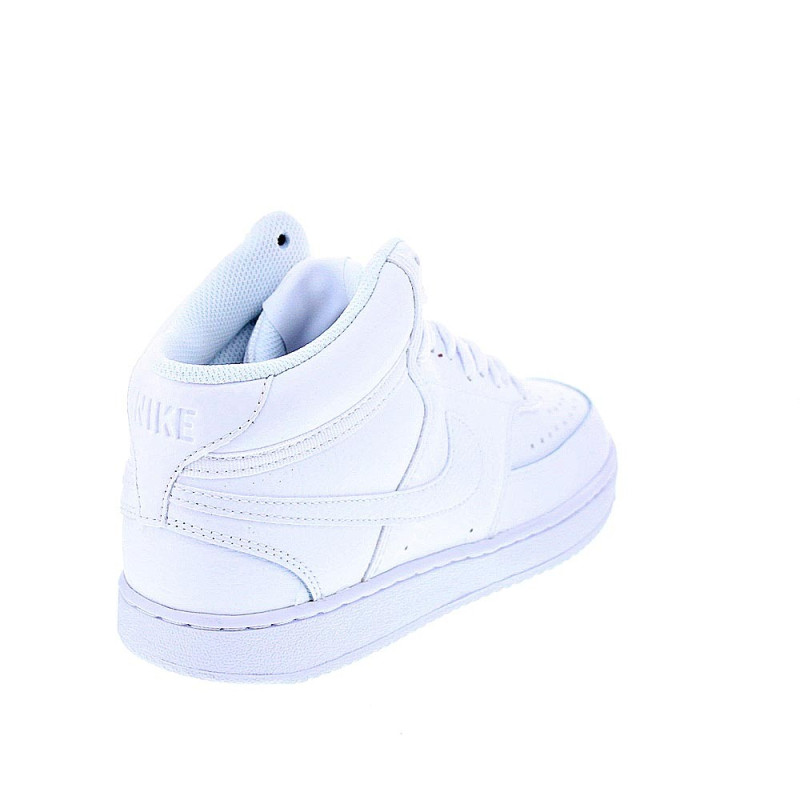 Zapatillas botas Nike zapatos Mujer modelo Court Vision Blanco 