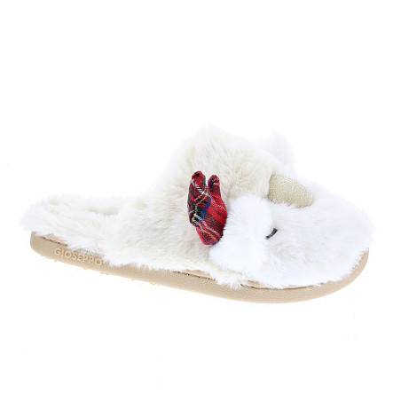 Pantuflas Gioseppo zapatos Niña modelo Dauphin Beige 