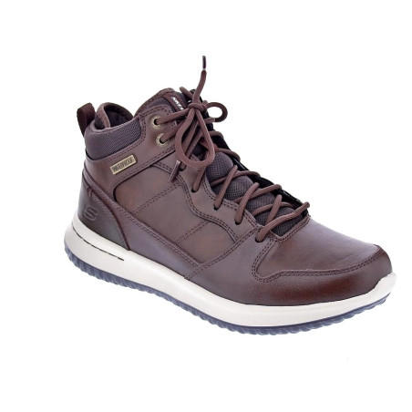 Botines Skechers zapatos Hombre modelo Delson Marrón 
