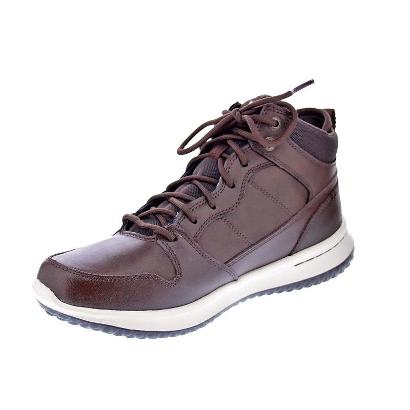Botines Skechers zapatos Hombre modelo Delson Marrón 