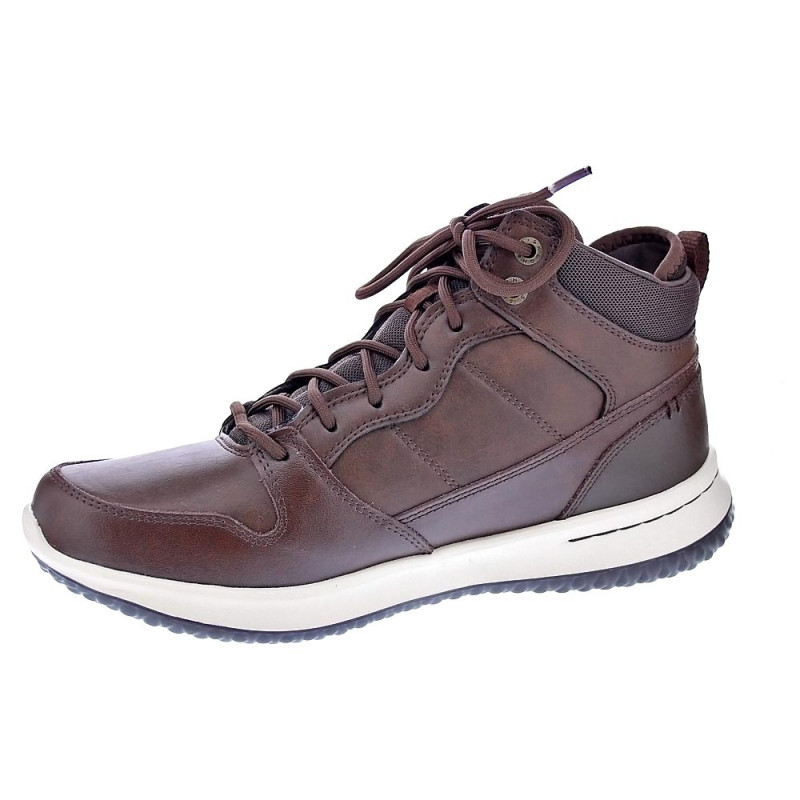 Botines Skechers zapatos Hombre modelo Delson Marrón 