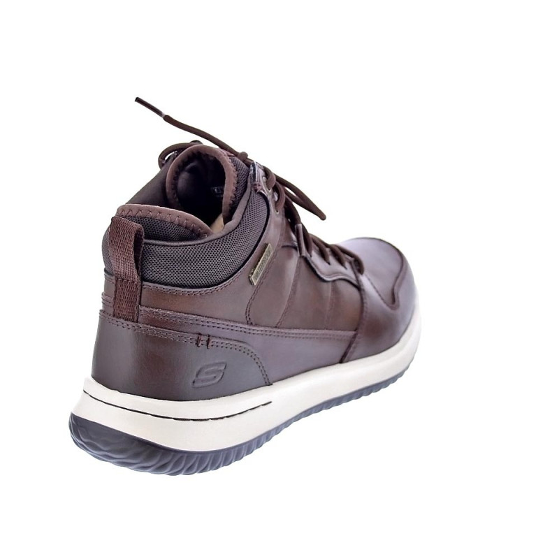 Botines Skechers zapatos Hombre modelo Delson Marrón 