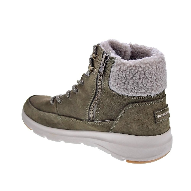 Botines Skechers zapatos Mujer modelo Glacial Verde 