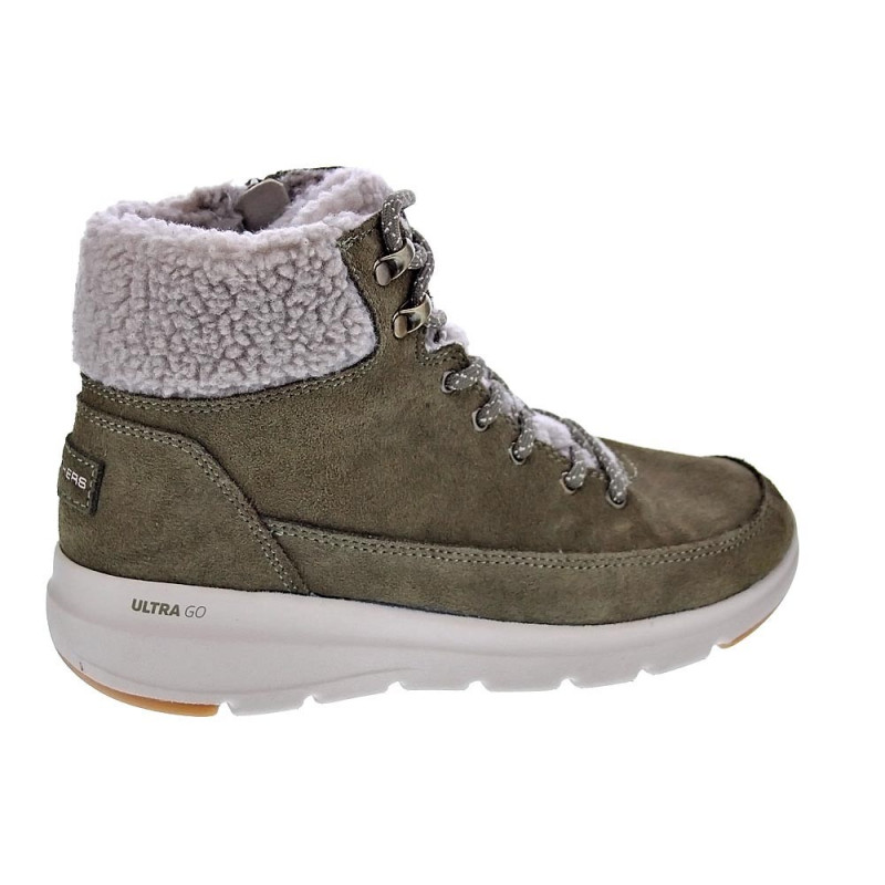 Botines Skechers zapatos Mujer modelo Glacial Verde 