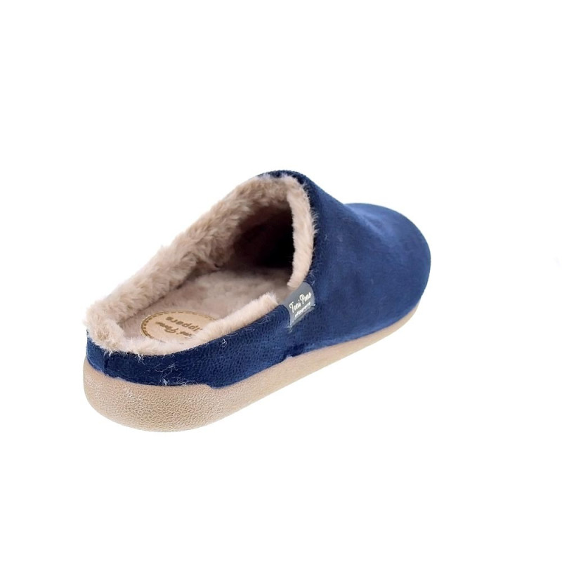 Pantuflas Toni Pons zapatos Hombre modelo Noti-Bd Azul 