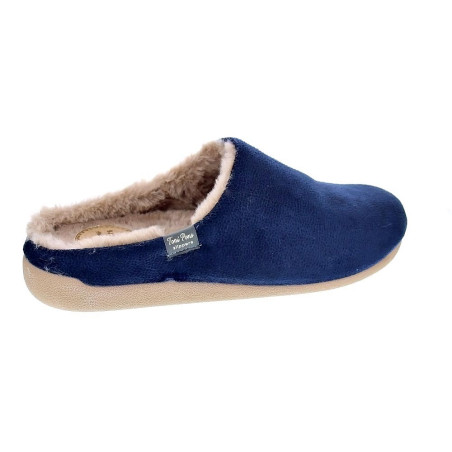 Pantuflas Toni Pons zapatos Hombre modelo Noti-Bd Azul 