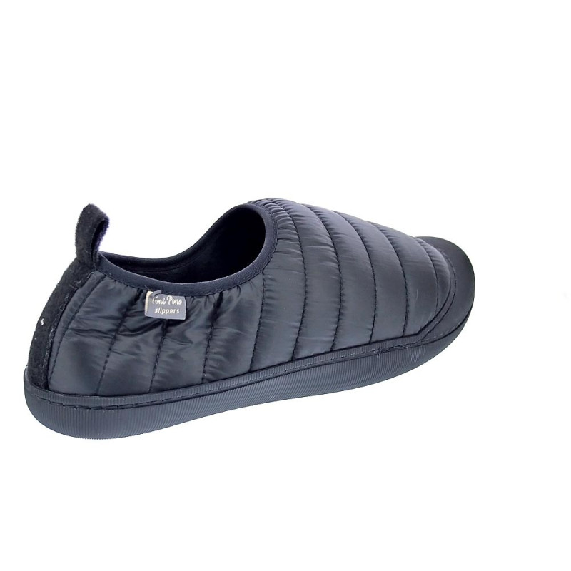 Pantuflas Toni Pons zapatos Hombre modelo Conor-tk Negro 