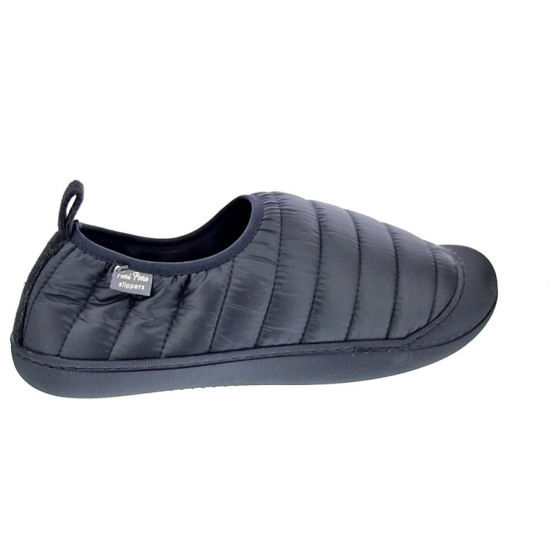 Pantuflas Toni Pons zapatos Hombre modelo Conor-tk Negro 