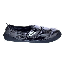 Pantuflas Nuvola zapatos Mujer modelo Classic Metallic Negro  2