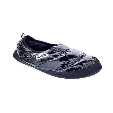Pantuflas Nuvola zapatos Mujer modelo Classic Metallic Negro 