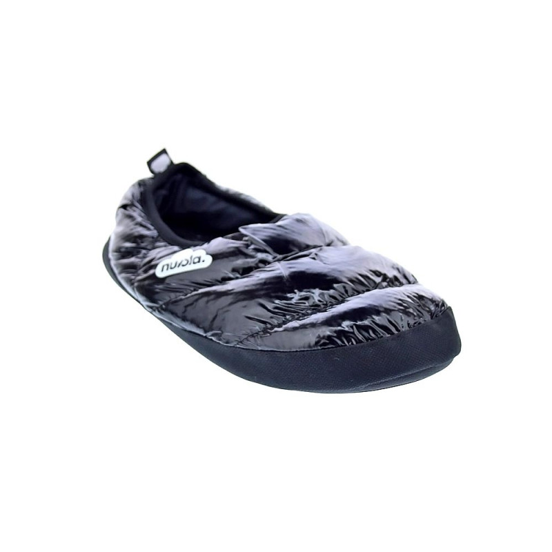 Pantuflas Nuvola zapatos Mujer modelo Classic Metallic Negro 