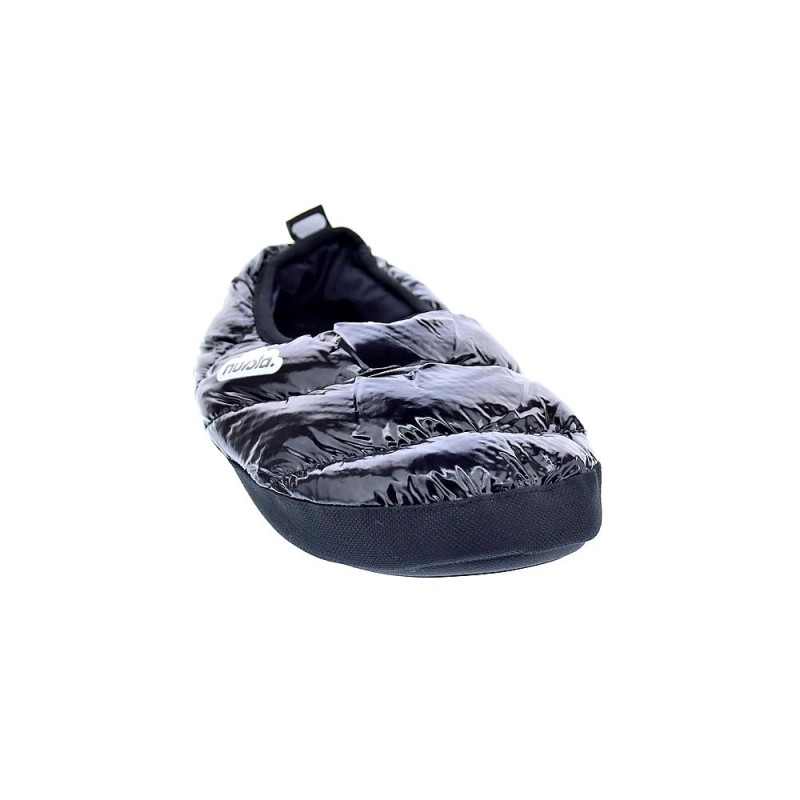 Pantuflas Nuvola zapatos Mujer modelo Classic Metallic Negro 