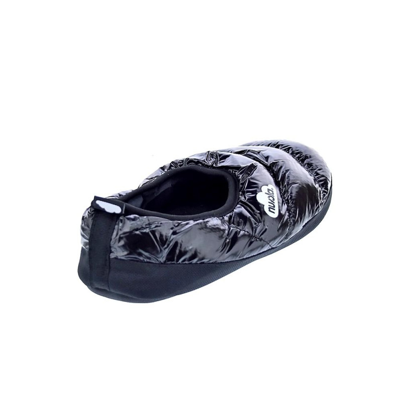 Pantuflas Nuvola zapatos Mujer modelo Classic Metallic Negro 