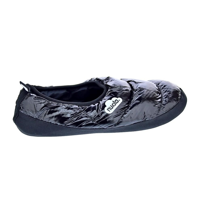 Pantuflas Nuvola zapatos Mujer modelo Classic Metallic Negro 
