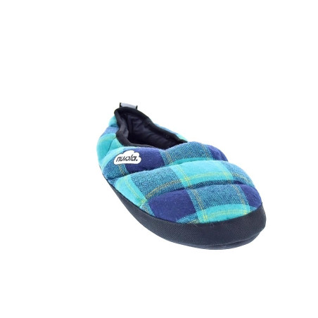 Pantuflas Nuvola zapatos Mujer modelo Classic Scotland Azul 