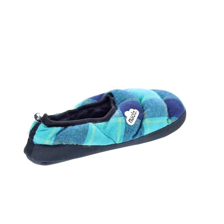 Pantuflas Nuvola zapatos Mujer modelo Classic Scotland Azul 