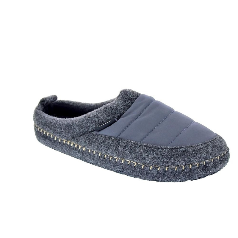 Pantuflas Nuvola zapatos Hombre modelo Zueco New Wool Gris 