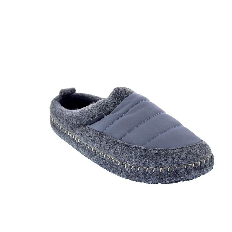 Pantuflas Nuvola zapatos Hombre modelo Zueco New Wool Gris 
