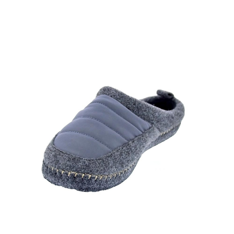 Pantuflas Nuvola zapatos Hombre modelo Zueco New Wool Gris 
