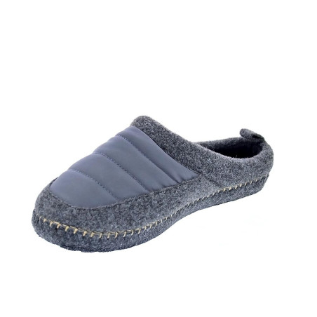 Pantuflas Nuvola zapatos Hombre modelo Zueco New Wool Gris 