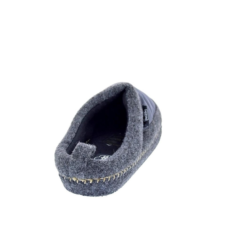 Pantuflas Nuvola zapatos Hombre modelo Zueco New Wool Gris 