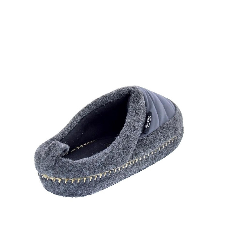 Pantuflas Nuvola zapatos Hombre modelo Zueco New Wool Gris 