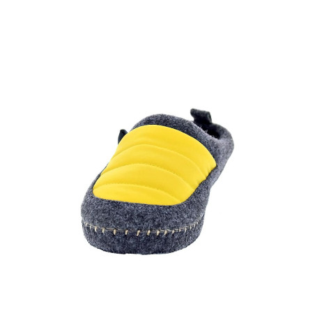 Pantuflas Nuvola zapatos Mujer modelo Zueco New Wool Gris 