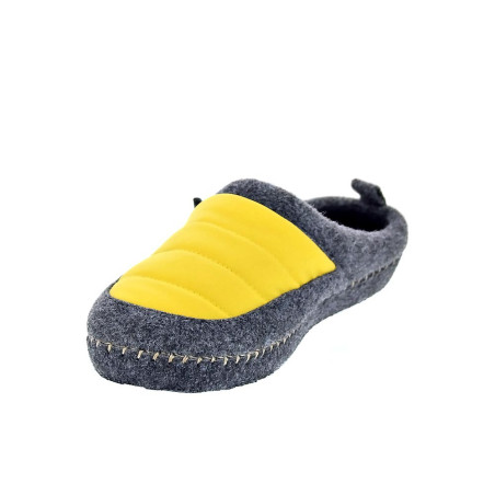 Pantuflas Nuvola zapatos Mujer modelo Zueco New Wool Gris 