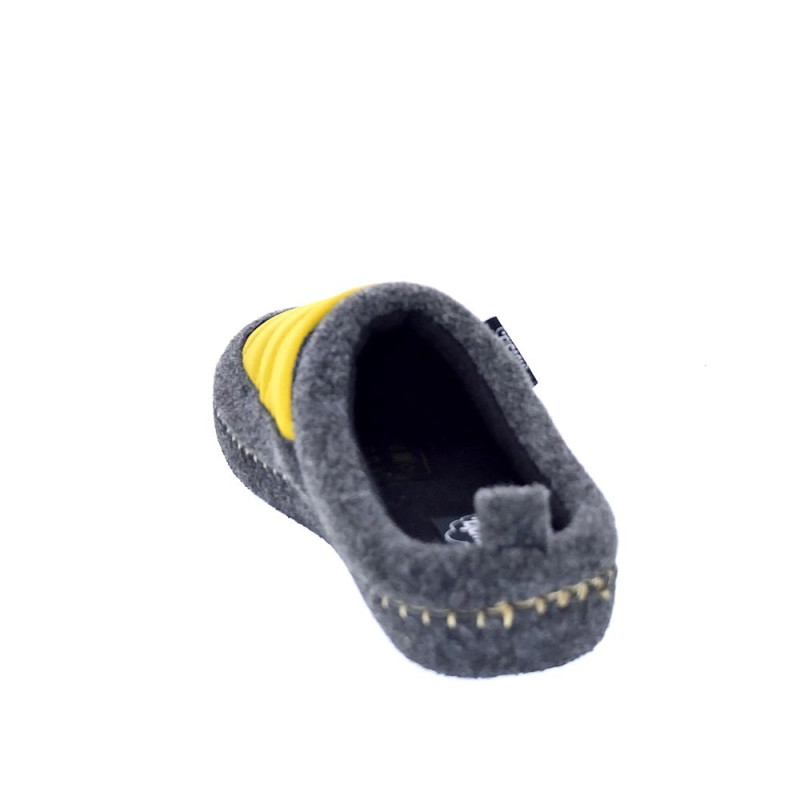 Pantuflas Nuvola zapatos Mujer modelo Zueco New Wool Gris 