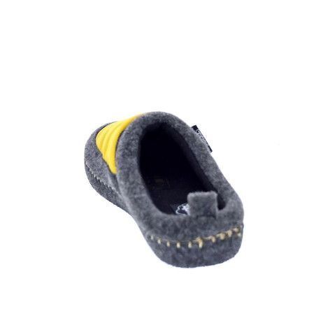 Pantuflas Nuvola zapatos Mujer modelo Zueco New Wool Gris 