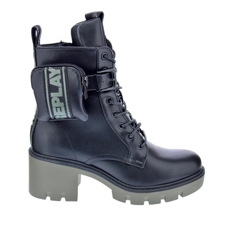 Botines Replay zapatos Mujer modelo Village Lace Negro 