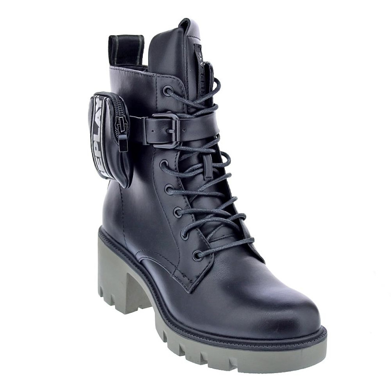 Botines Replay zapatos Mujer modelo Village Lace Negro 
