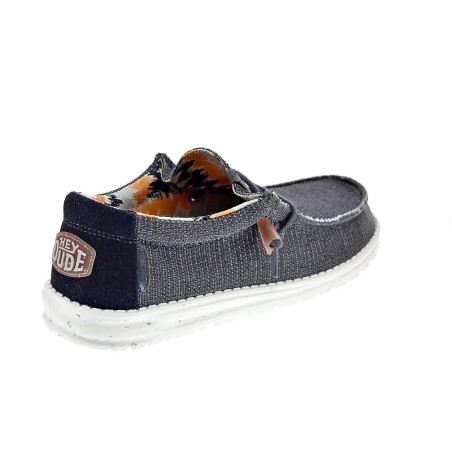 Mocasines Hey Dude zapatos Hombre modelo Wally Eco Sox Gris 