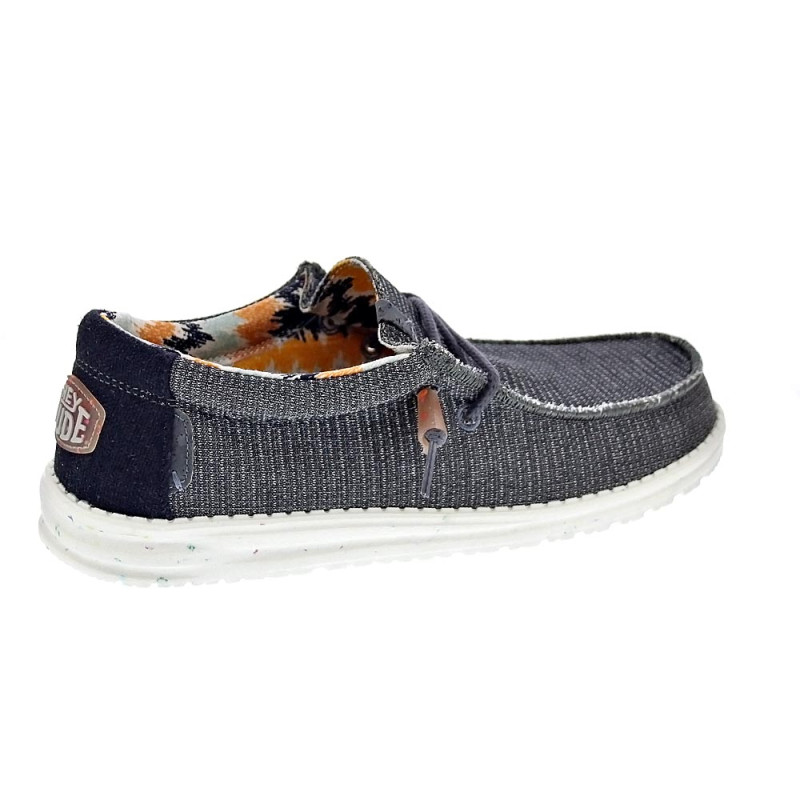 Mocasines Hey Dude zapatos Hombre modelo Wally Eco Sox Gris 