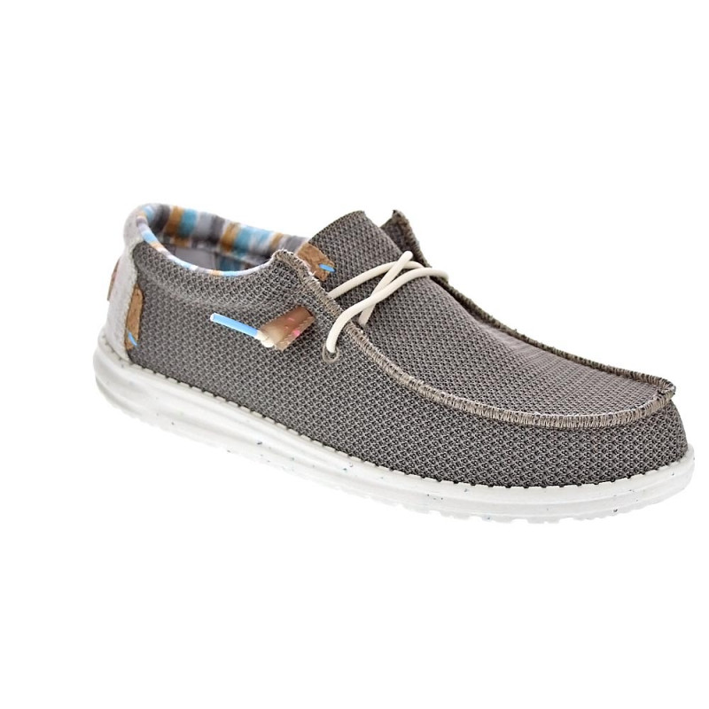 Mocasines Hey Dude zapatos Hombre modelo Wally Eco Stretch Verde 