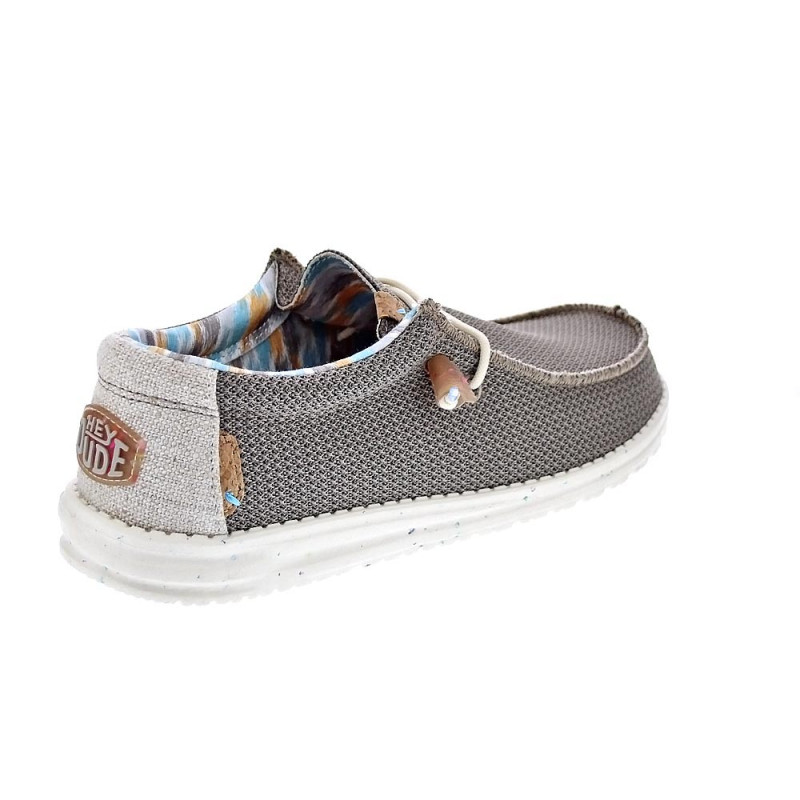 Mocasines Hey Dude zapatos Hombre modelo Wally Eco Stretch Verde 