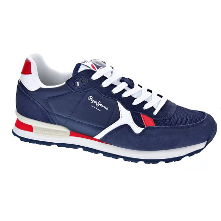 Zapatillas Pepe Jeans zapatos Hombre modelo Brit Man Azul 