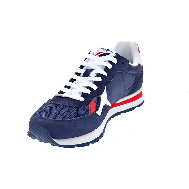 Zapatillas Pepe Jeans zapatos Hombre modelo Brit Man Azul 