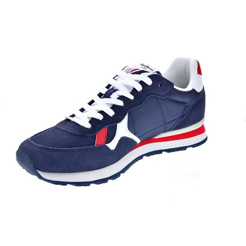 Zapatillas Pepe Jeans zapatos Hombre modelo Brit Man Azul 