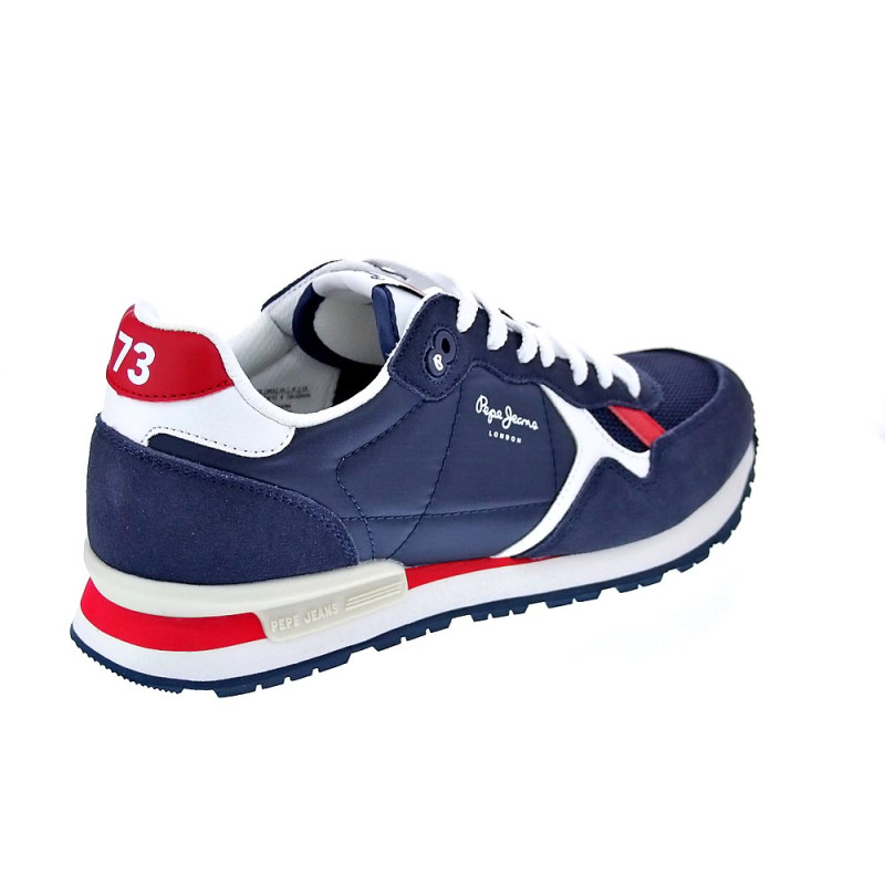 Zapatillas Pepe Jeans zapatos Hombre modelo Brit Man Azul 