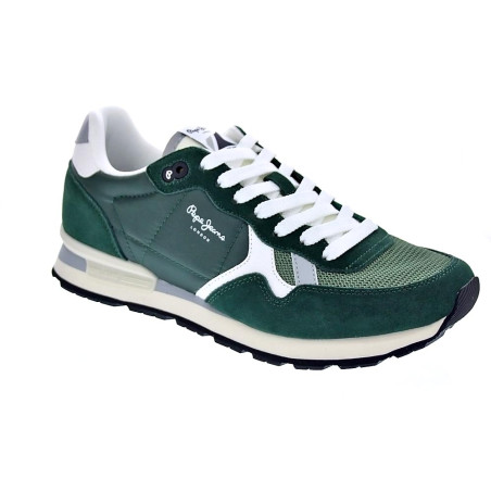 Zapatillas Pepe Jeans zapatos Hombre modelo Brit Man Verde 
