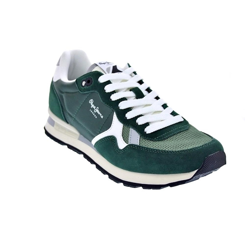 Zapatillas Pepe Jeans zapatos Hombre modelo Brit Man Verde 