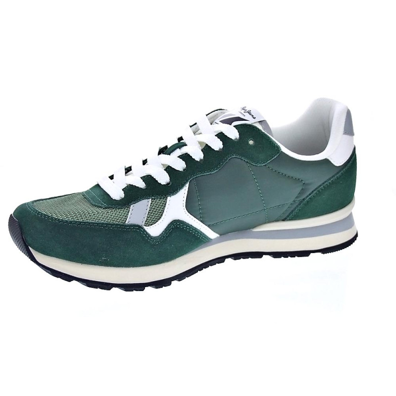 Zapatillas Pepe Jeans zapatos Hombre modelo Brit Man Verde 