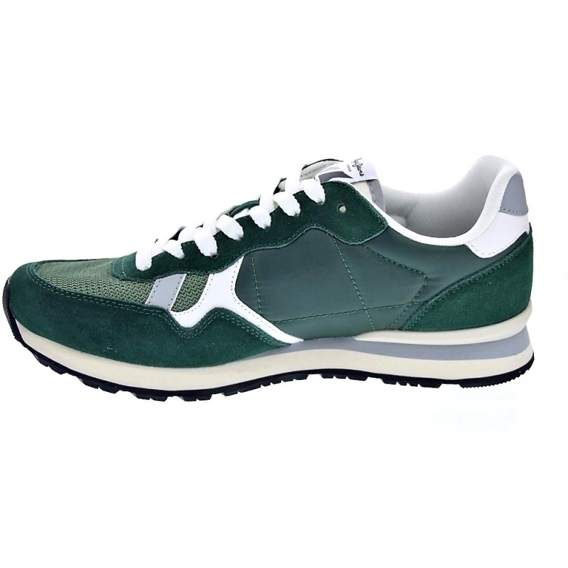 Zapatillas Pepe Jeans zapatos Hombre modelo Brit Man Verde 