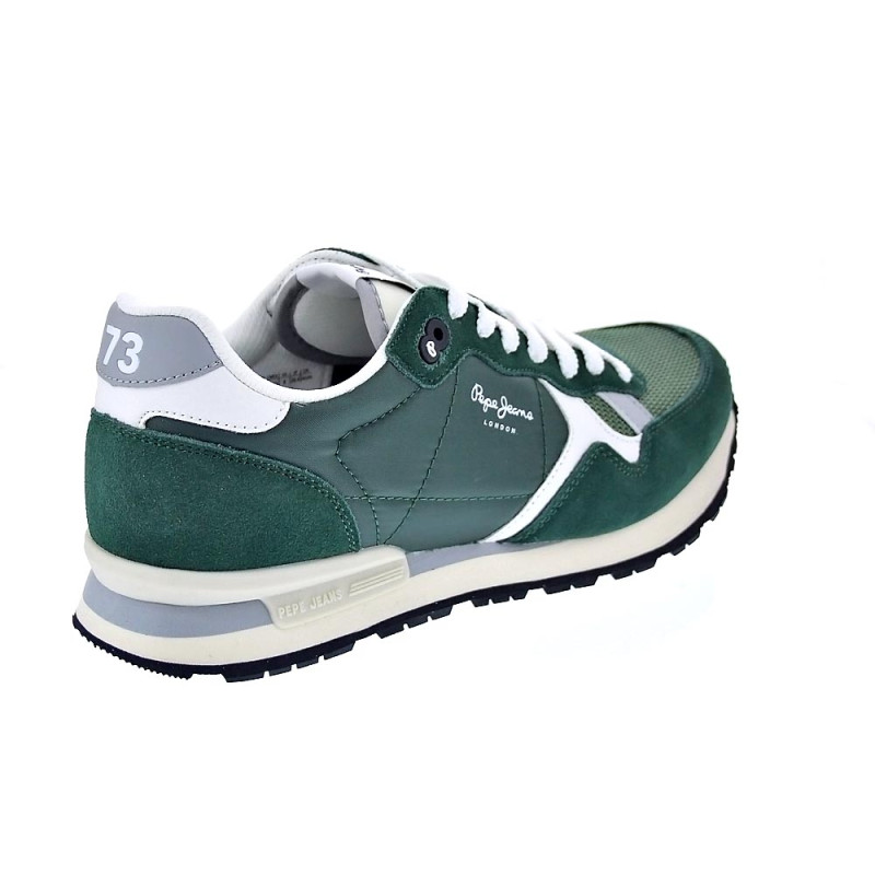 Zapatillas Pepe Jeans zapatos Hombre modelo Brit Man Verde 