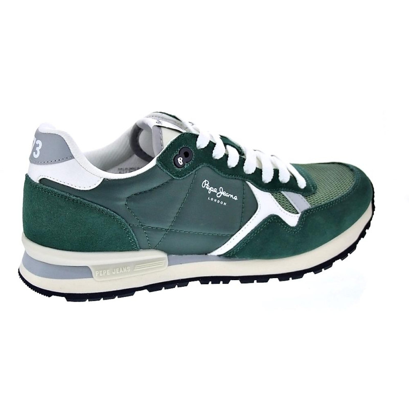 Zapatillas Pepe Jeans zapatos Hombre modelo Brit Man Verde 