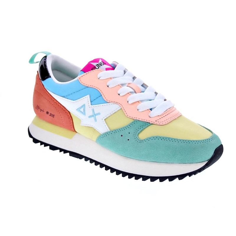 Zapatillas Sun68 AX zapatos Mujer modelo Stargirl Multicolor Multicolor 