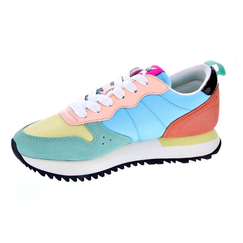 Zapatillas Sun68 AX zapatos Mujer modelo Stargirl Multicolor Multicolor 