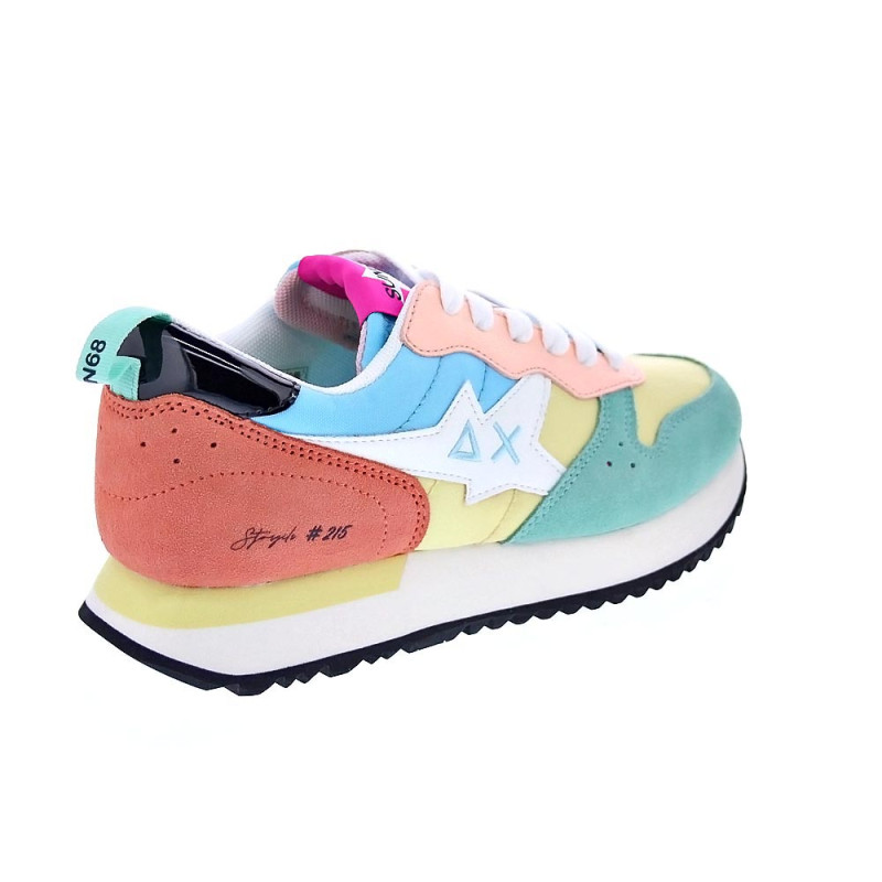Zapatillas Sun68 AX zapatos Mujer modelo Stargirl Multicolor Multicolor 