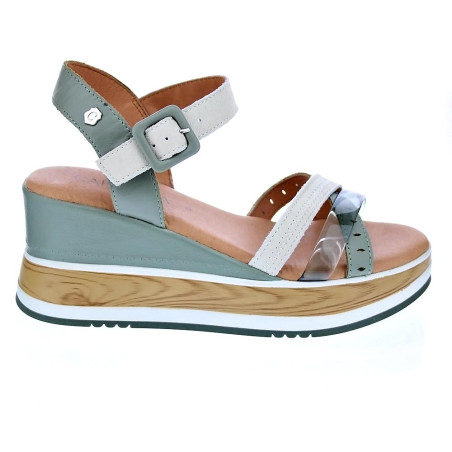 Sandalias Carmela zapatos Mujer modelo 160574 Verde 